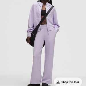 LULU purple sweats
